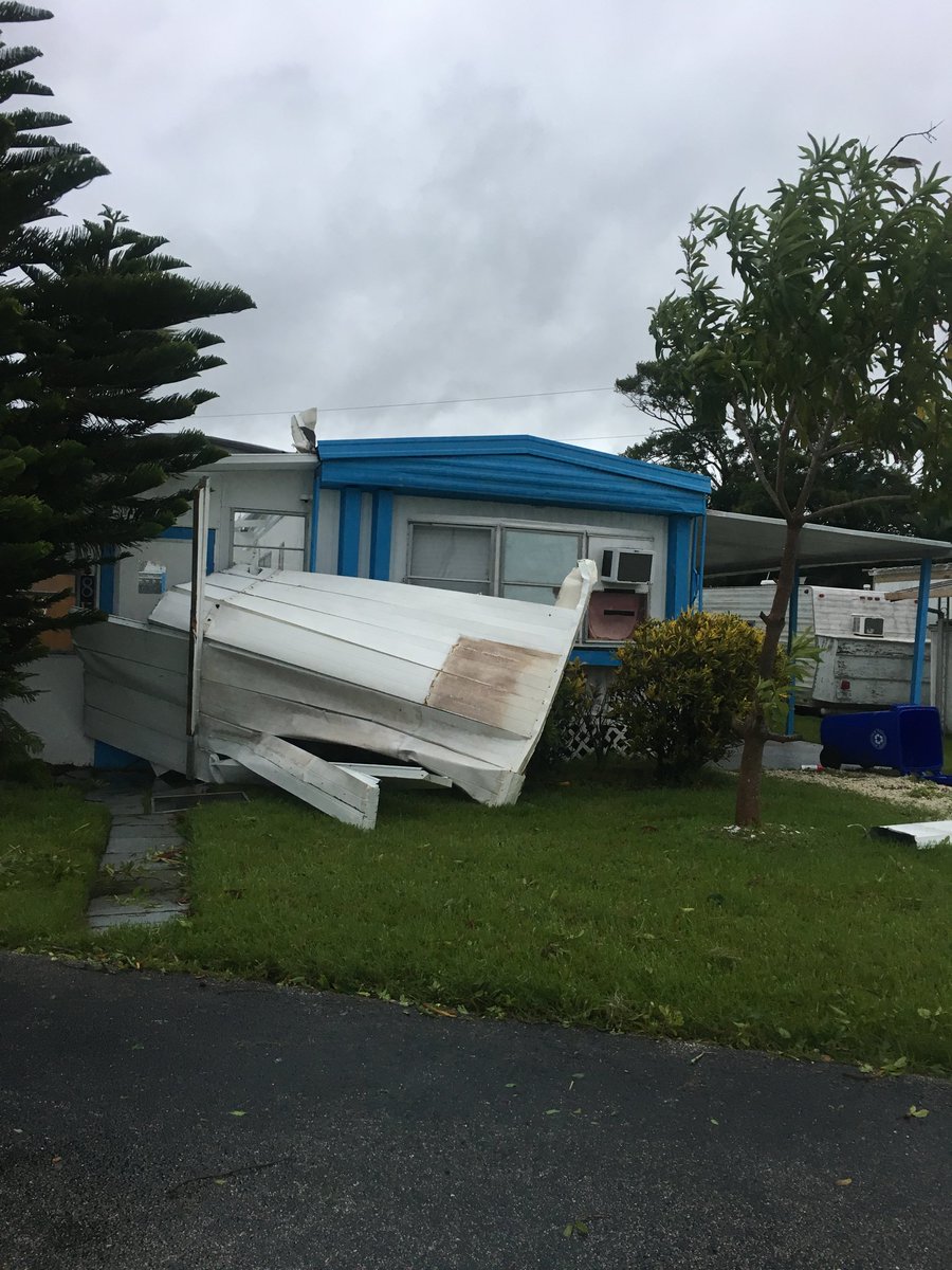 Hurricane Matthew: Vero Beach Florida damage