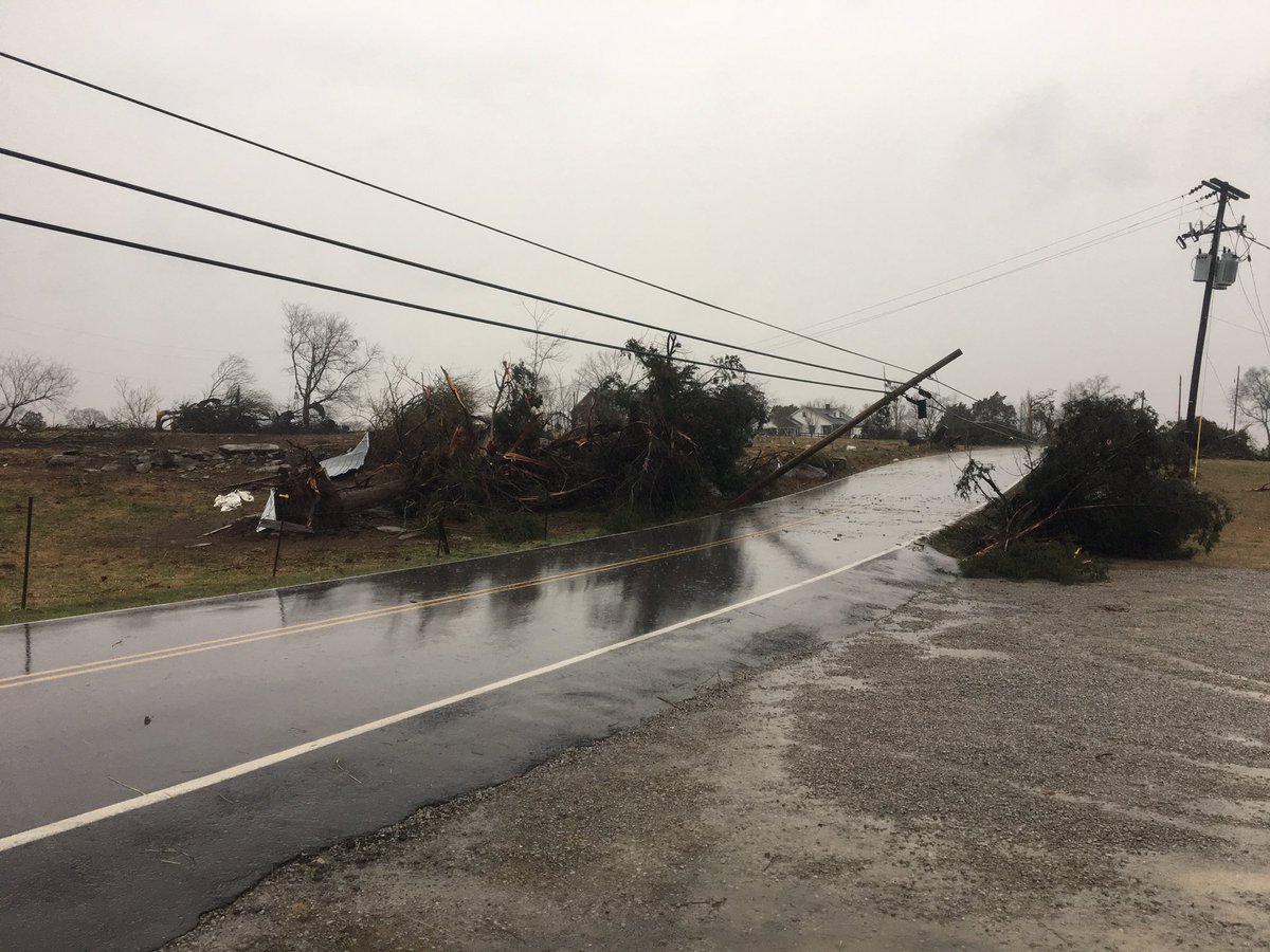 Possible tornado hit Watertown; damage to sewer plant, homes, barns. No injuries