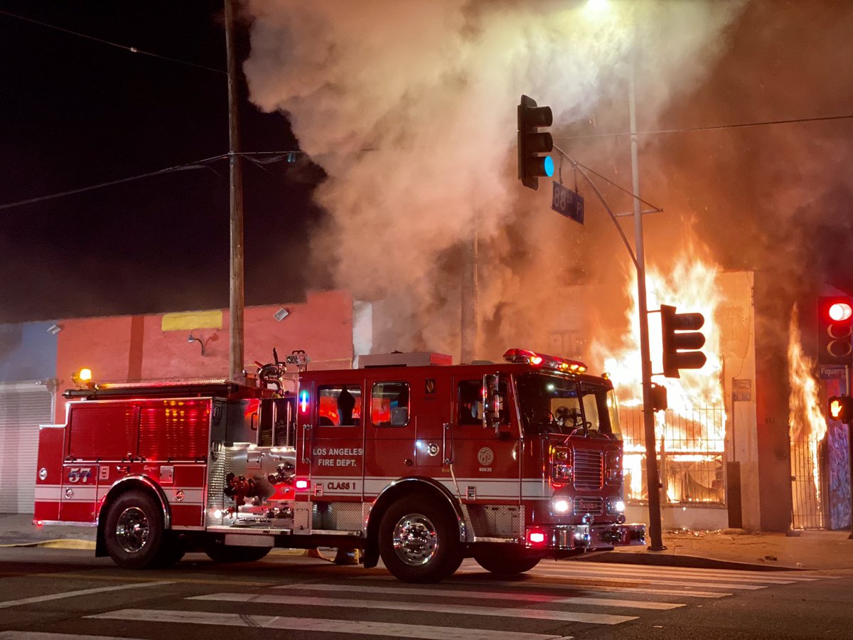 Los Angeles Fire Department пожарная