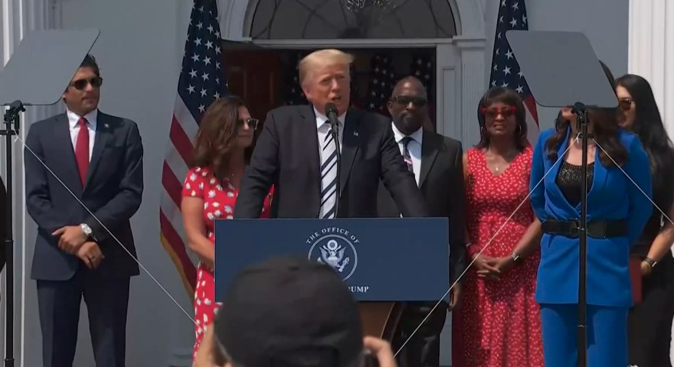 He's announcing a very beautiful development for freedom of speech - a major class action lawsuit against the tech giants and their CEOs, says Trump, calling it Illegal, shameful censorship of the American people
