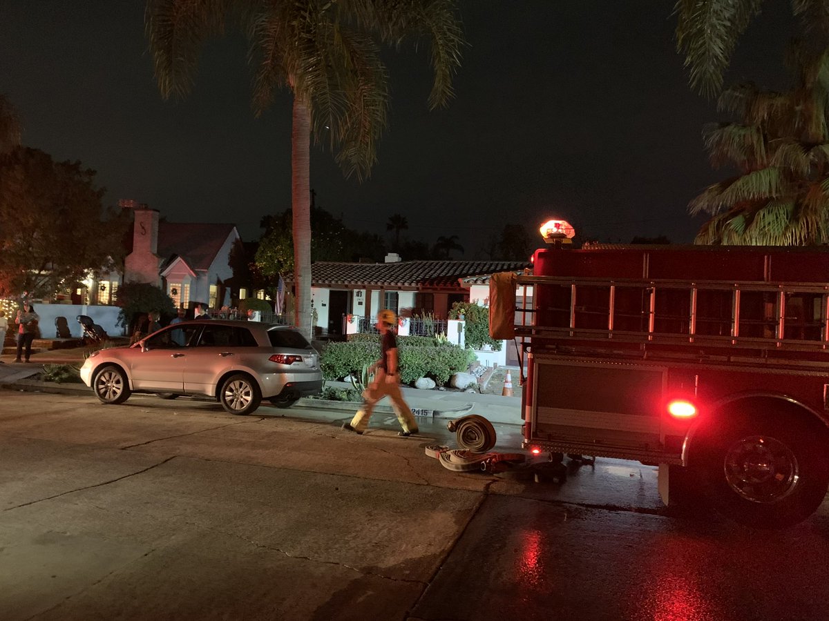 Firefighters held a fire to the room of origin in @CityofSantaAna at just after 5:30 tonight.  The call occurred in the 2400 block of N. Heliotrope.  No injuries & the cause is under investigation
