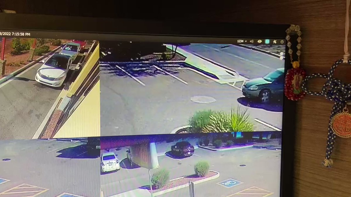 Exclusive video shows the car pulling up the Filiberto's on 107th Ave and Lower Buckeye on Sunday at 10:45 a.m.  That's 45 minutes after Irene's second oldest daughter tells she spoke to her mom's bf, Jorge Quintero Lara, who police have arrested on unrelated charges