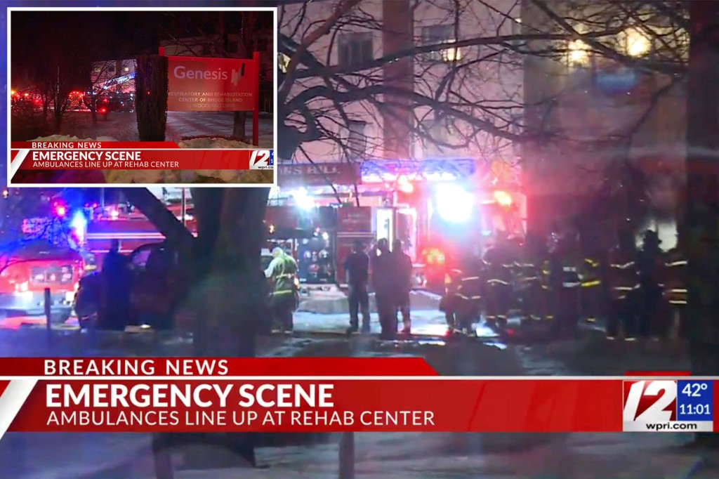 24 patients hospitalized after fire at Rhode Island rehab center