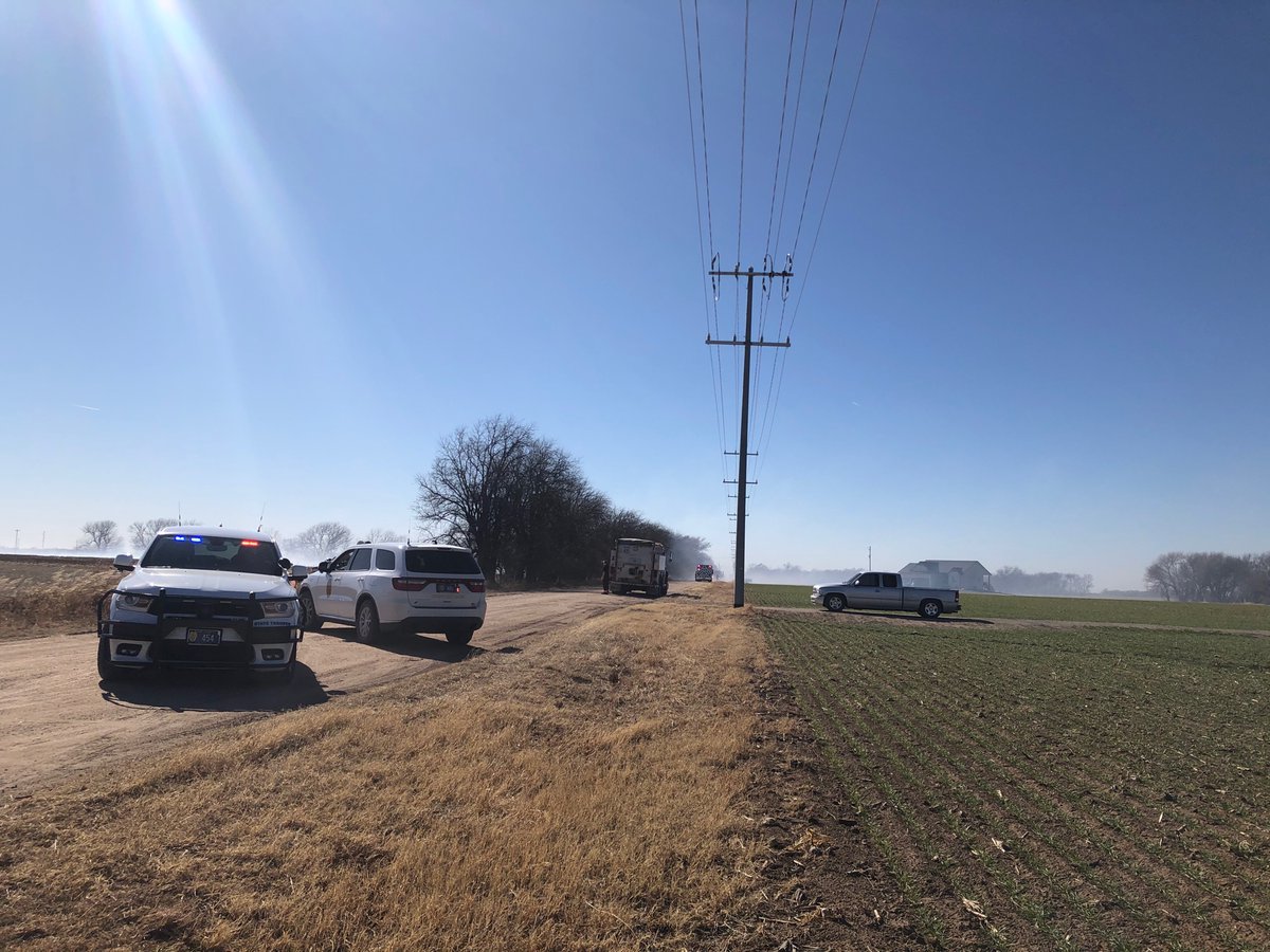 Multiple fire units from Harvey and Sedgwick Co are responding to a fire near 125th N and 135th W. @ is on scene working to find out any details about this fire. This is west of the town of Sedgwick. On the Harvey/Sedgwick Co line