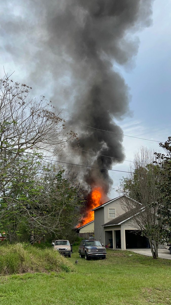 2 patients taken to ORMC. House Fire - 527 W. Gulley Ave, Oakland.  Heavy smoke and flames from attic.  50% involved