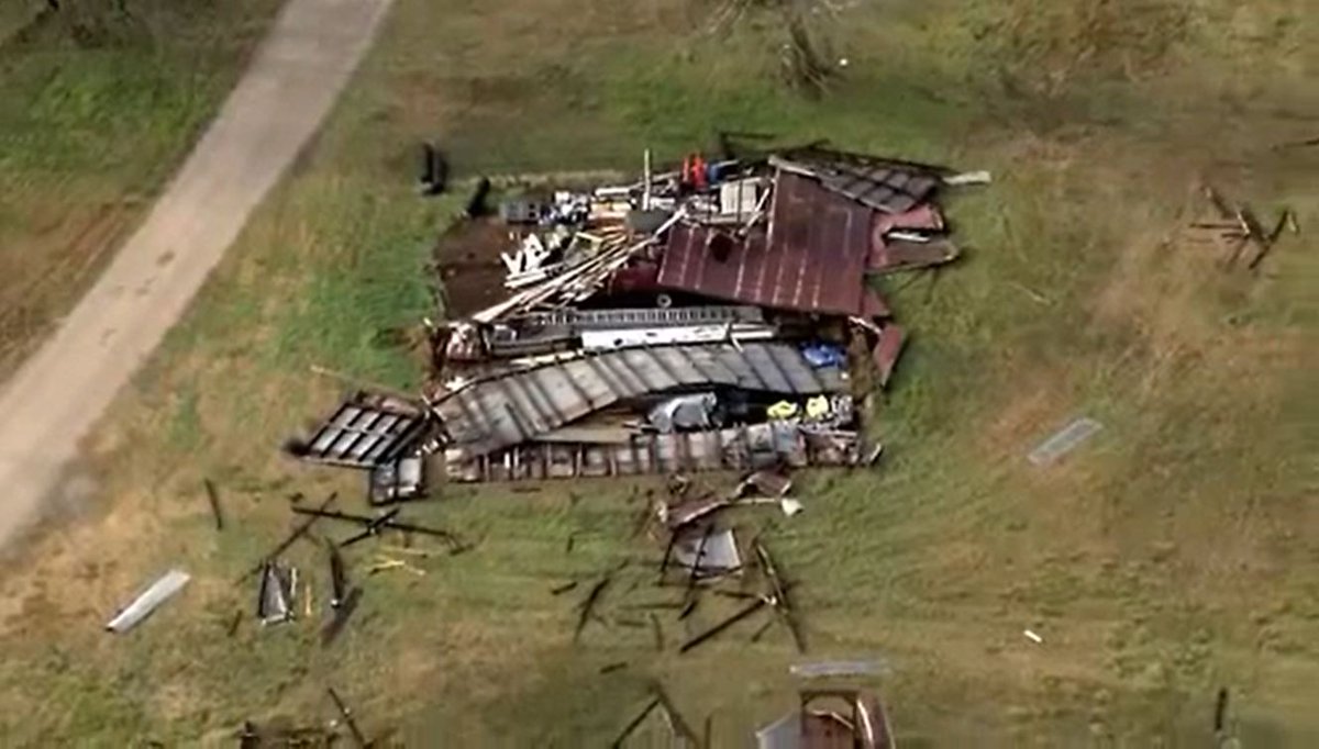 Tornado causes damage in North Texas