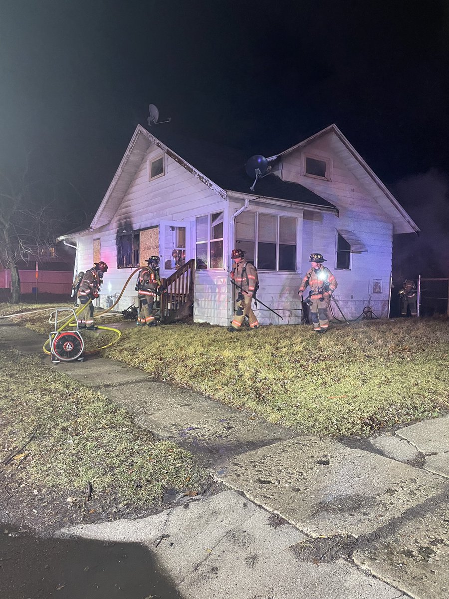 At approximately 4:00 A.M., @RockfordFire responded to a reported structure fire at 900 Van Wie Avenue. Origin and cause remain under investigation