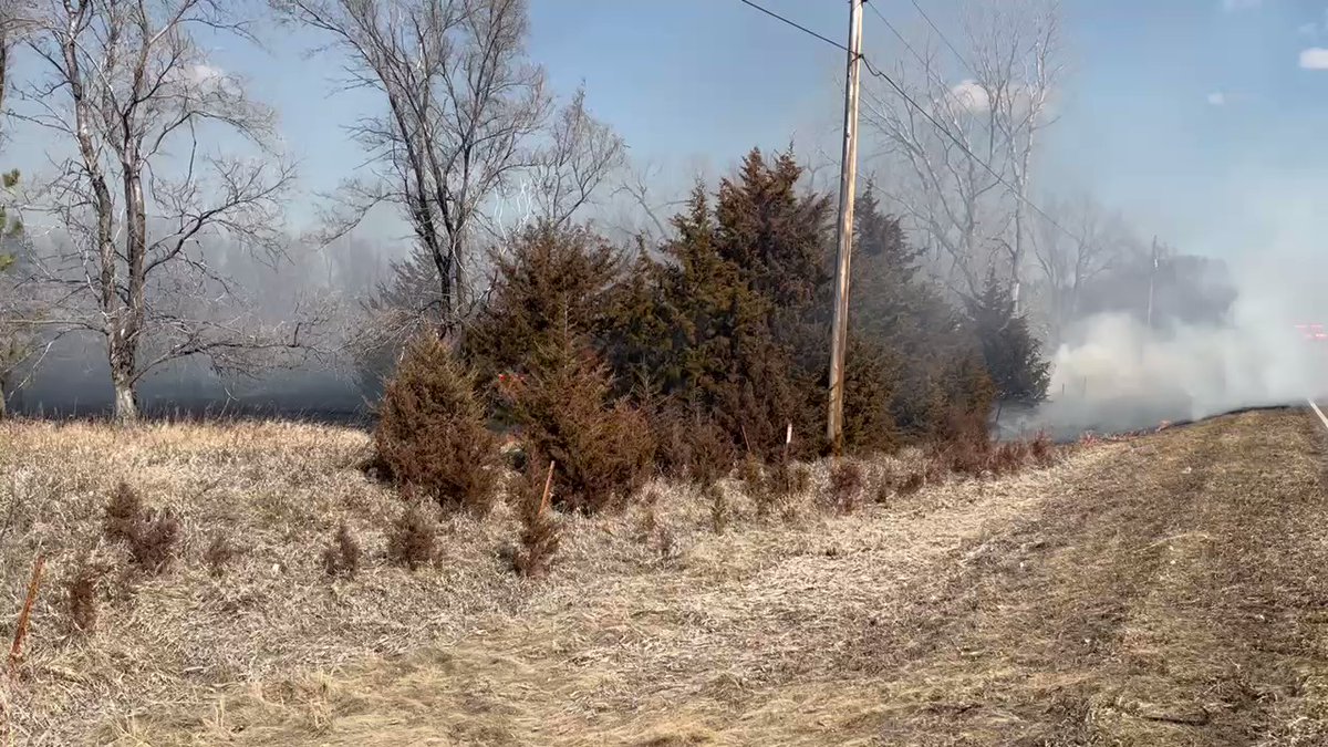 Fire crews in Mitchell are on scene of an out of control grass fire in the 2300 block of W 23rd. Residents should stay away to avoid obstructing emergency personnel