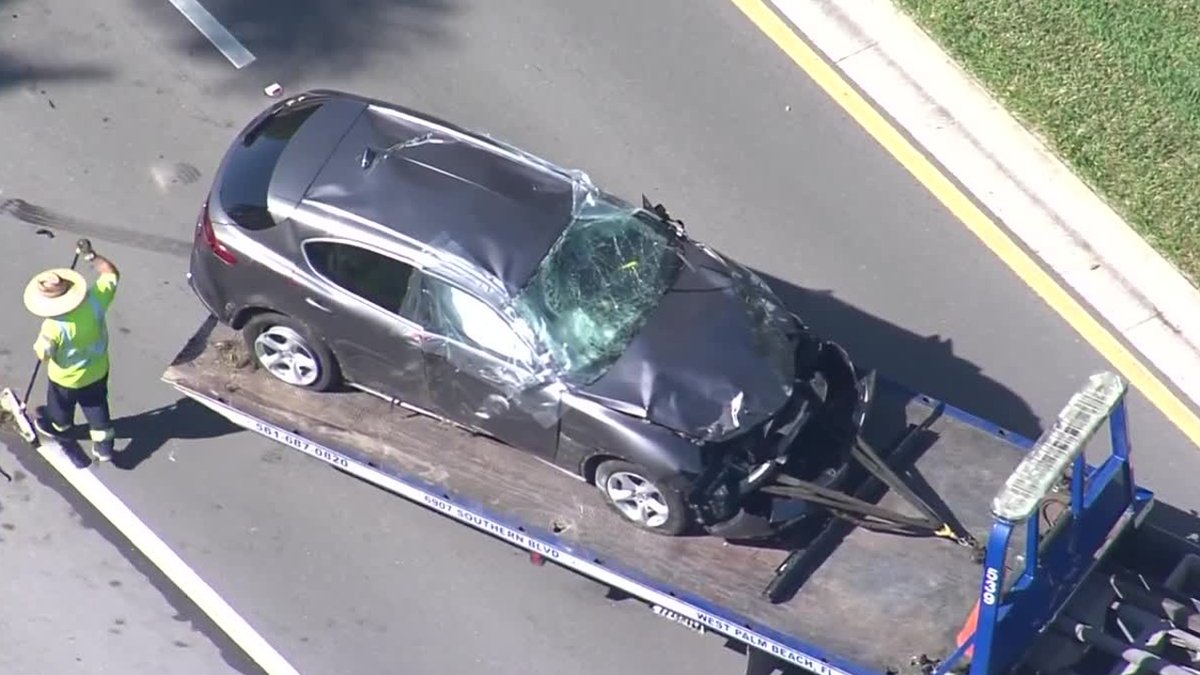 4 students hit by car while waiting for school bus in Royal Palm Beach