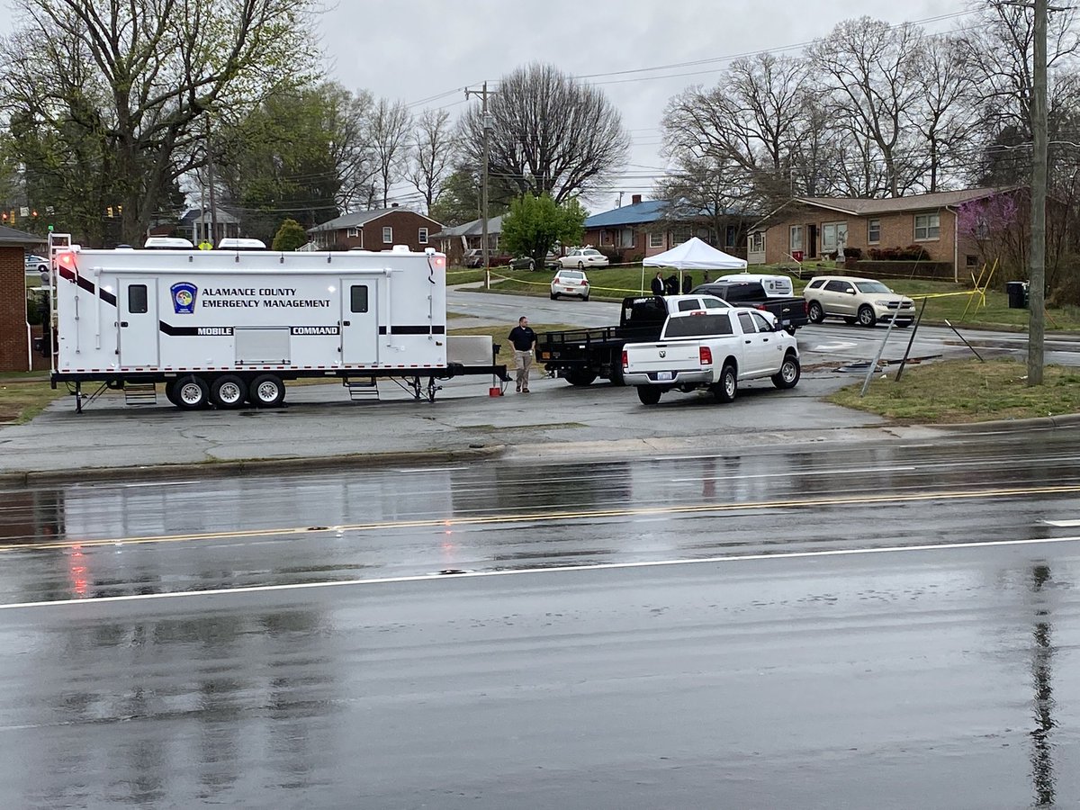 Burlington Police are still on scene 8 hours after an officer shot a suspect during a struggle between two men over a gun. Both men were injured and taken to the hospital. The officer is on leave as the SBI investigates