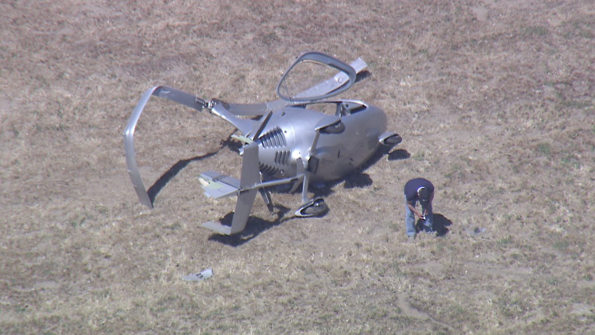 El Monte at the San Gabriel airport hard landing of a Autogyro Cavalon no injuries. Happened on the field next to the runway.