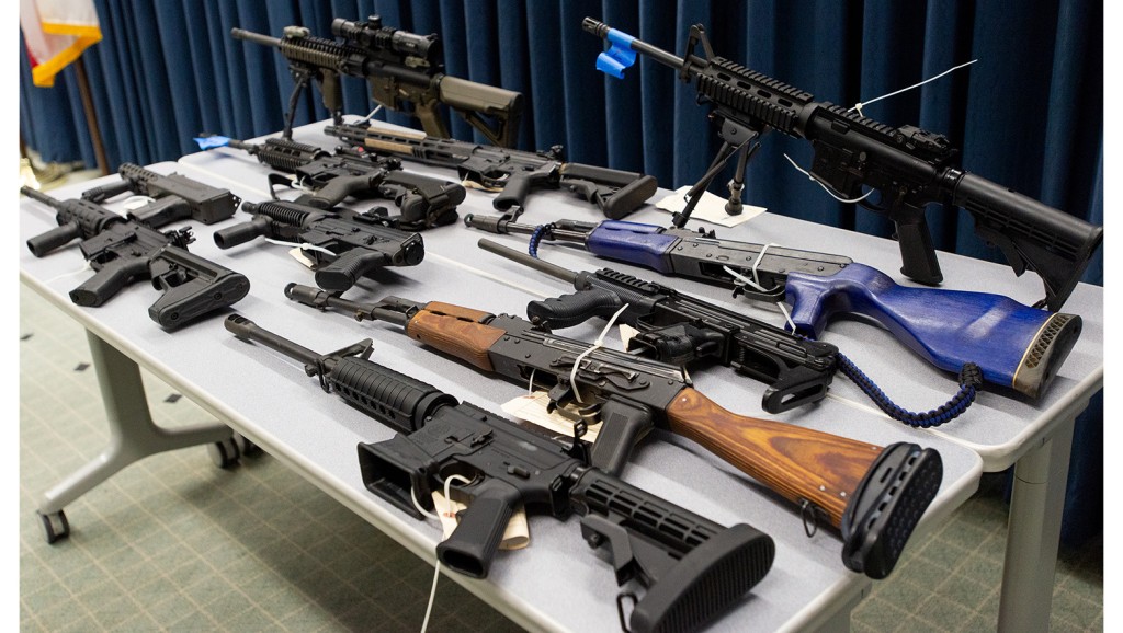 More than 1,400 guns seized in California last year from those barred from possessing weapons