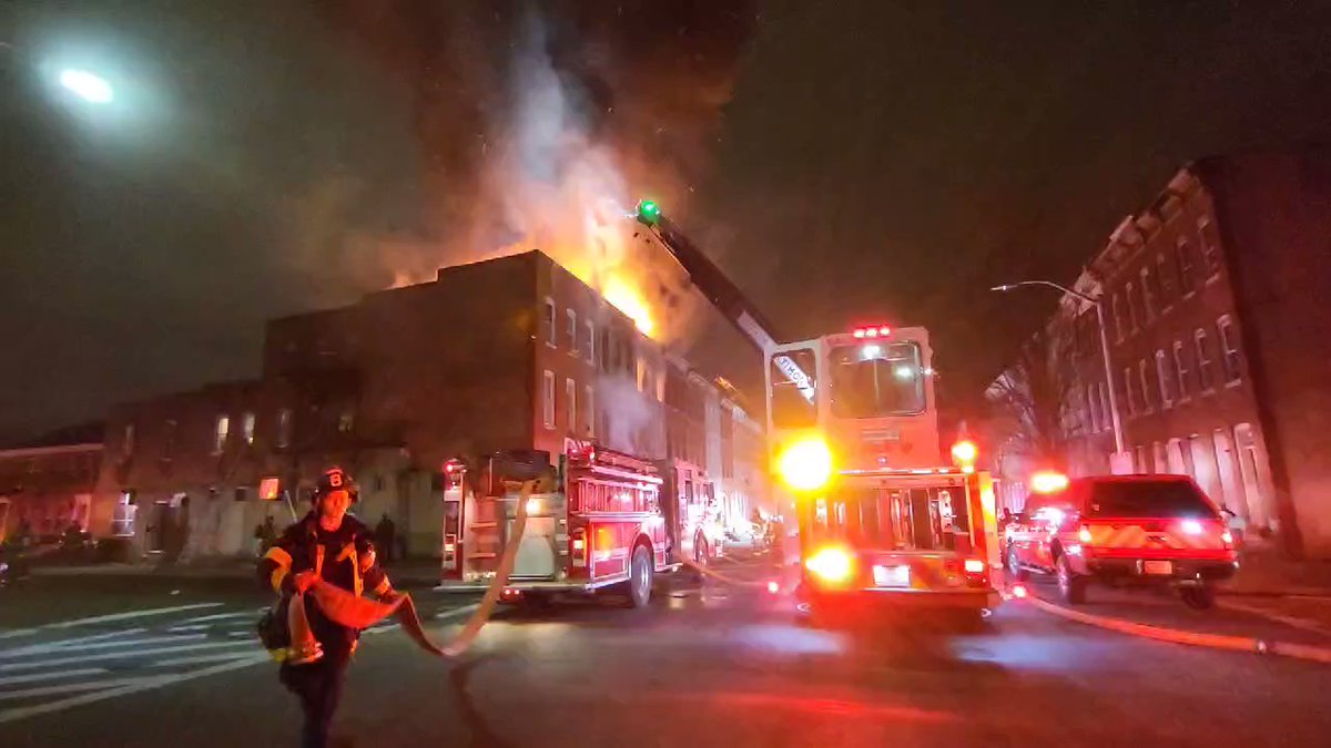 Smoke column could be seen from Pennsylvania Avenue