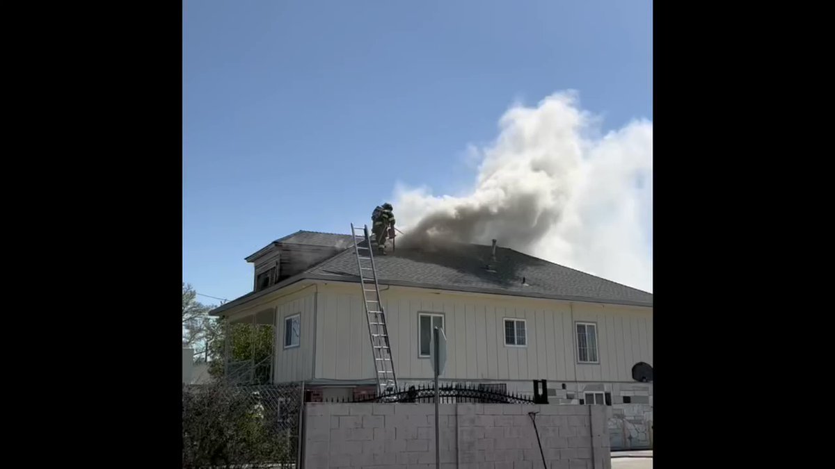 Incident info: Lemon Hill Ave/ Emerald Creek Ct. Structure fire, single family residence. No injuries. Fire appeared to have originated on the exterior and extended into the first floor and the attic. Cause is under investigation