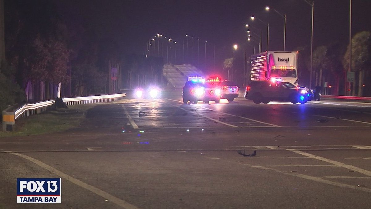 All lanes of the Courtney Campbell Cswy are closed due to a serious crash investigation. Tampa PD says the crash involves a motorcycle near the boat ramp. Traffic will not be able to traverse to and from Tampa and Clearwater on the bridge.