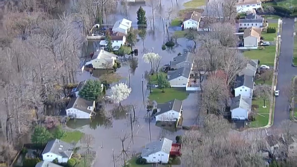 NJ communities are still drying out this morning after a punishing 24 hours of rain