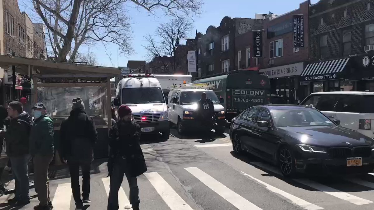 Police involved shooting in Astoria, Queens (33rd & Bway). Suspect had large knife/machete. Refused to drop and charged at policemen. Suspect struck in torso/groin area. Rushed to hospital alert/conscious. Happened inside apt building. NYPD responded to domestic disturbance