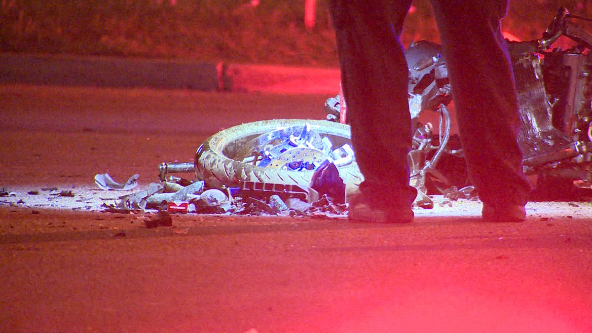 An accident involving a motorcycle and a sedan at the intersection of St. Francis and S. Buckner has lanes shut down in both directions.  Traffic investigators are on the scene.  The cyclist was transported to a local hospital