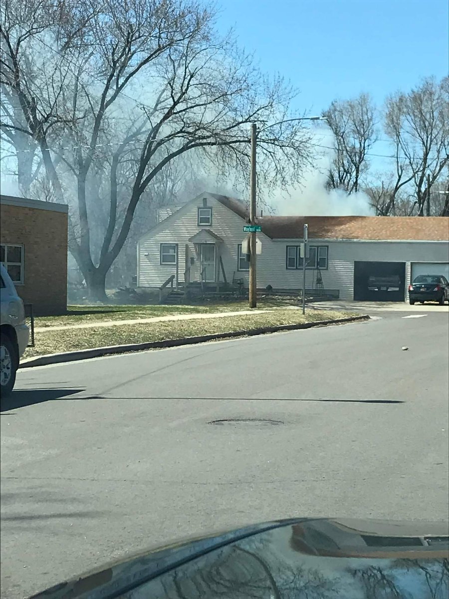 1600 block of N Wayland Ave for a report of a structure fire in the area.