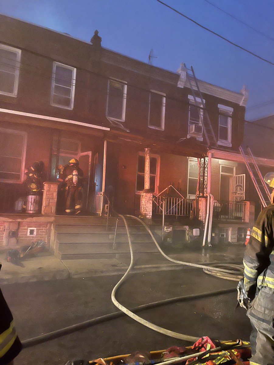 2nd Alarmers last night responded to Broad & Venango St providing rehab support at this dwelling fire.