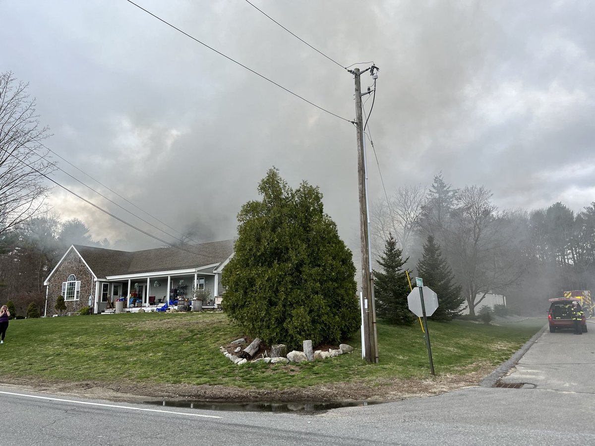 The Pelham Fire Department as well as numerous other departments are battling a structure fire on Marsh Road in the area of Wilshire. Marsh Road is closed.