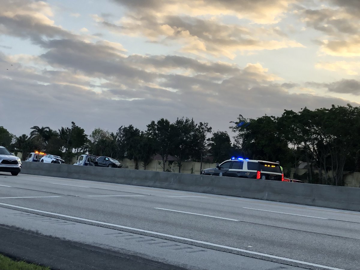 2 people were killed in this mornings turnpike accident in Delray Beach between Atlantic Blvd. & Glades Rd. A 25 y/o man in one car and 43 y/o from another car.