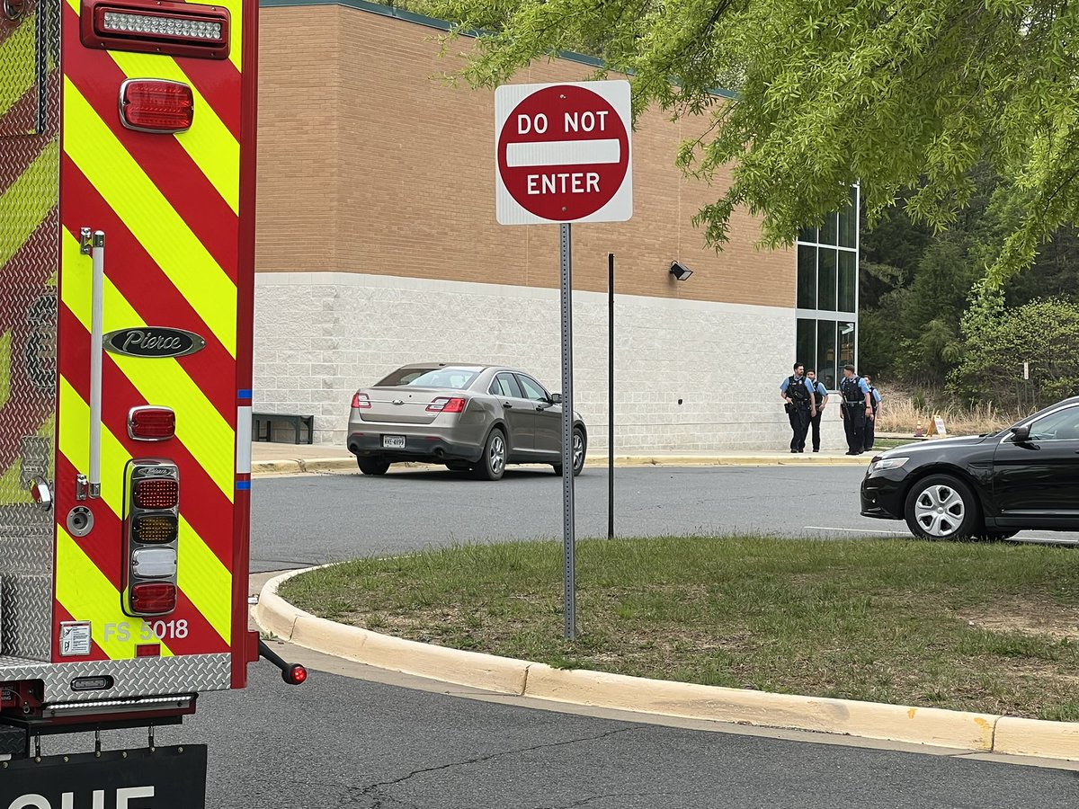 Triple Shooting, Manassas VA. 10:15 during youth flag football games. Suspect ran, no lookout yet. Two victims transported by ambulance, one helicoptered to area hospital. Unknown if victims juveniles or adults