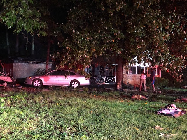 A DeKalb County house fire leaves one woman critically injured.  This is Maplewood Lane, and firefighters say they were alerted someone was inside after they arrived, they made a rescue, & the woman has been taken to a hospital.