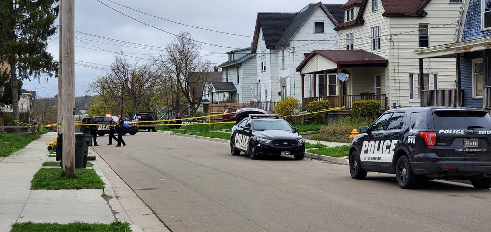 The Jamestown Police Department is investigating a shooting that occurred late Wednesday afternoon on Broadhead Avenue that is believed to be the result of an argument that escalated