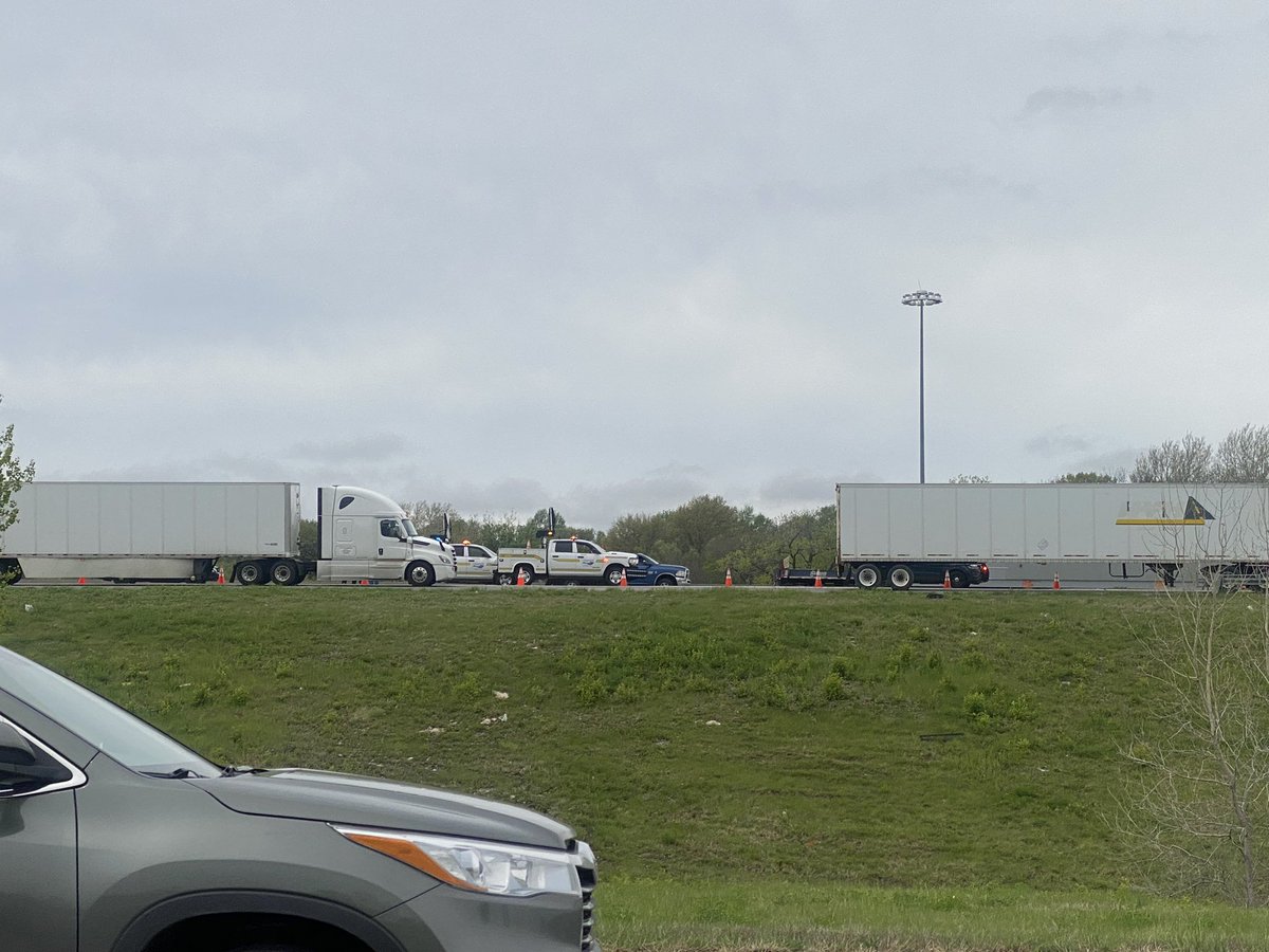 shooting investigation shuts down NB lanes of I-49 at Red Bridge. KCPD says a shooting victim was taken to the hospital with critical injuries.
