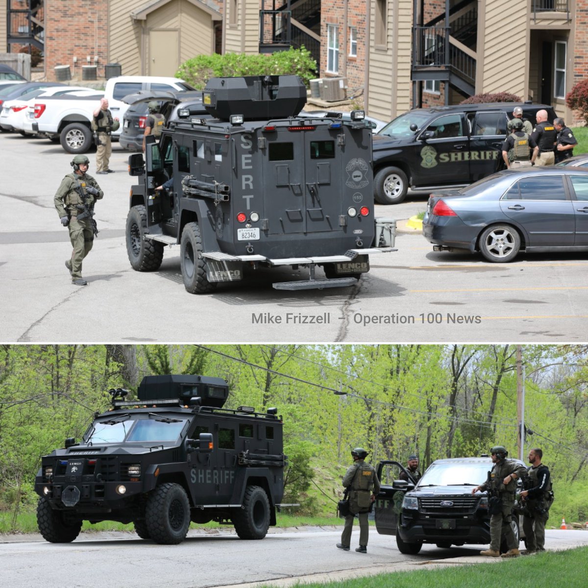 The Sheriff's Office confirms a man with multiple felony warrants was arrested after a three-and-a-half hour standoff in the Foxfire Apartments near 51st Street and Riggs Road.