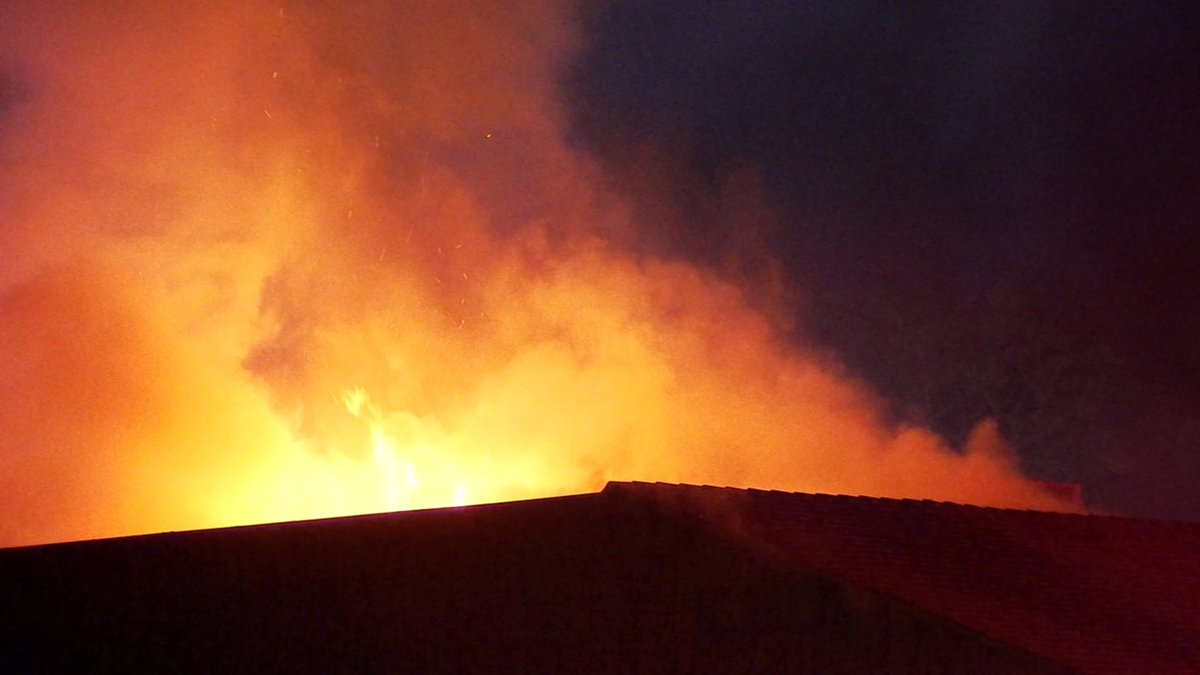 Several people were forced out of their homes after a fire sparked at an apartment complex in Clovis early Monday morning