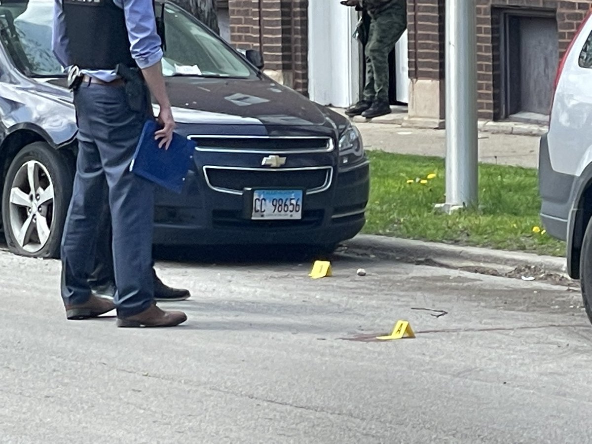 Got quite a bit of blood on scene. Chicago