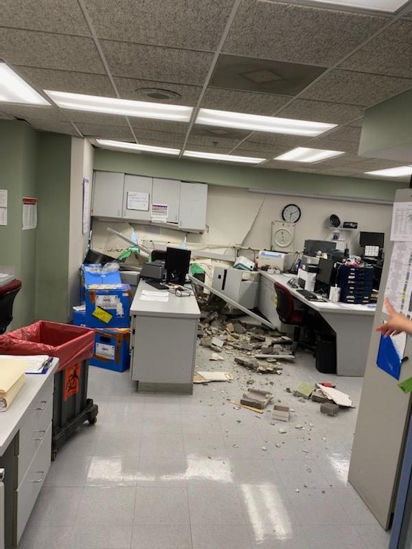 CAR VS. BUILDING: An early morning accident Tuesday hasn't shut down the Rock River Valley Blood Center on N. 6th St. Donor appointments remain scheduled and walk-in donors are welcomed