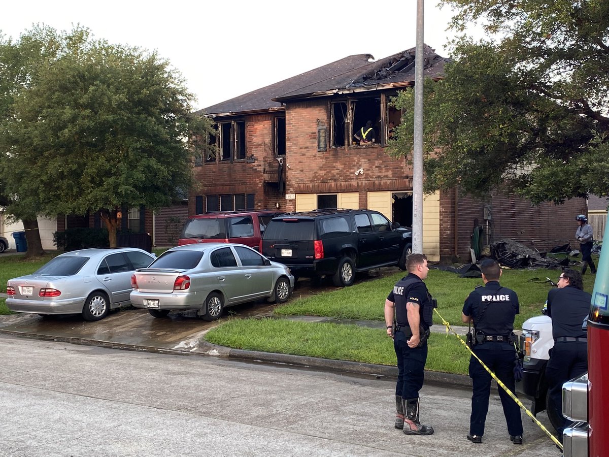 4 adults, 5 children were in the house when fire started.  Woman who died was an 81yo aunt.   Father, 56, is in the hospital w smoke inhalation after he saved his kids from the burning house, lowering some out of a second floor window, onto an SUV