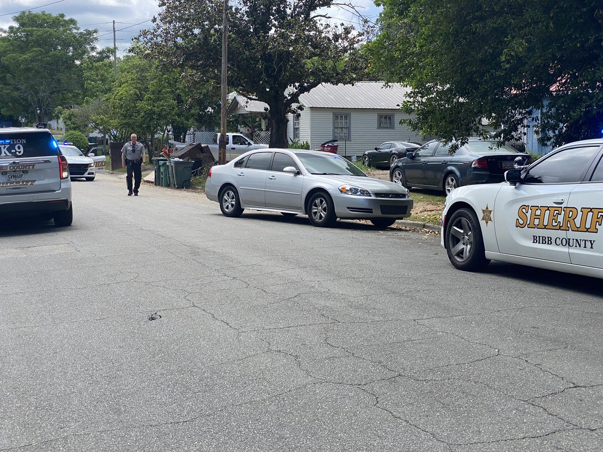 A possible shooting has occurred on Burke Street in Macon.