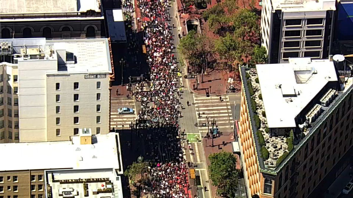 Hundreds rally in support of abortion rights in San Francisco