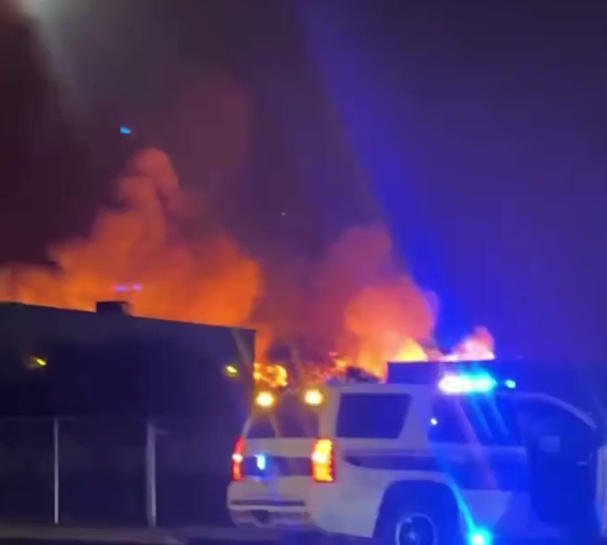 Crews are responding to a Chemical plant fire in Phoenix Arizona   Currently Multiple emergency crews are responding to a Chemical plant fire in Phoenix with several large Explosions going off with large flames and thick black smoke reported