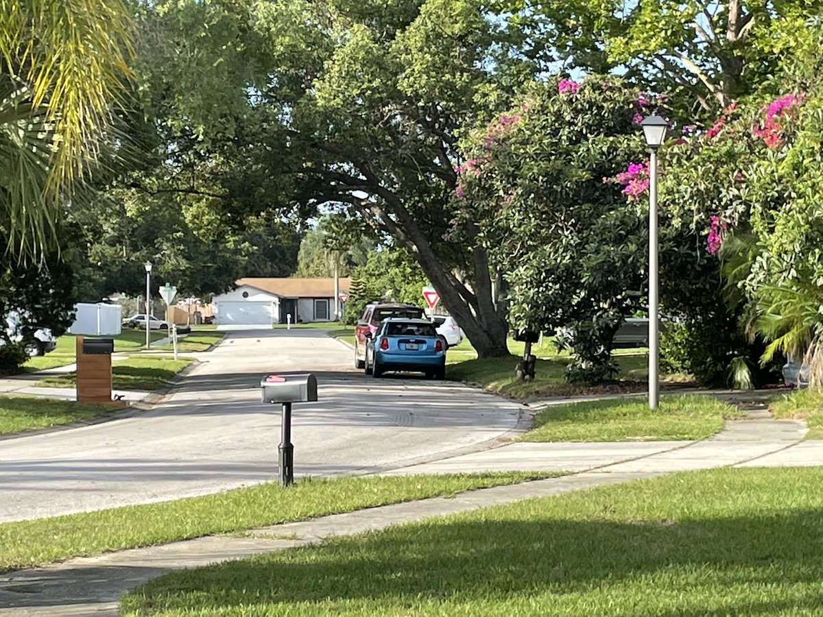 New info in deadly shooting in Orlando: a neighbor says the man in his 60s who was killed was dropping a child off at a home for Russian language lessons