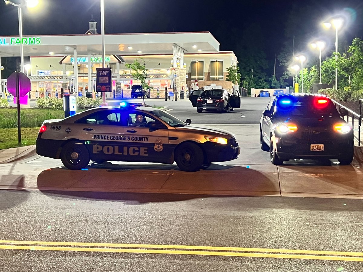 Double shooting on Donnell Dr & Pennsylvania Ave in Forestville, MD around 9:55pm. Two men were shot; they have non-life-threatening injuries