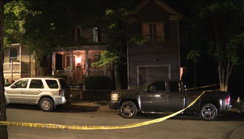 TRIPLE SHOOTING: 2 men & a woman injured when gunman opens fire on them in SW Atl's Mechanicsville neighborhood. Victims were on a porch when they were shot. APD says crime stems from on-going dispute.