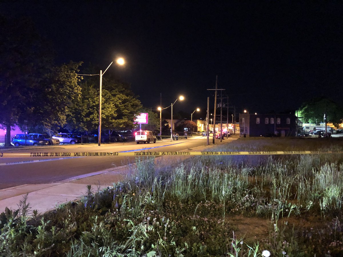 Scene of a police involved shooting at 7th and Prospect in KCMO.