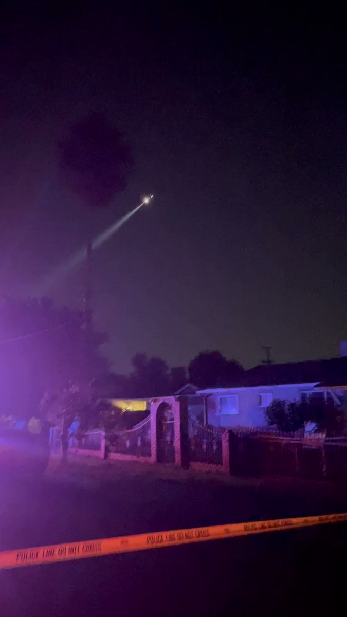 An aggressive search by officers on the ground and up above tonight near Fresno Pacific University— after FPD says a victim was transported to the hospital with stab wounds