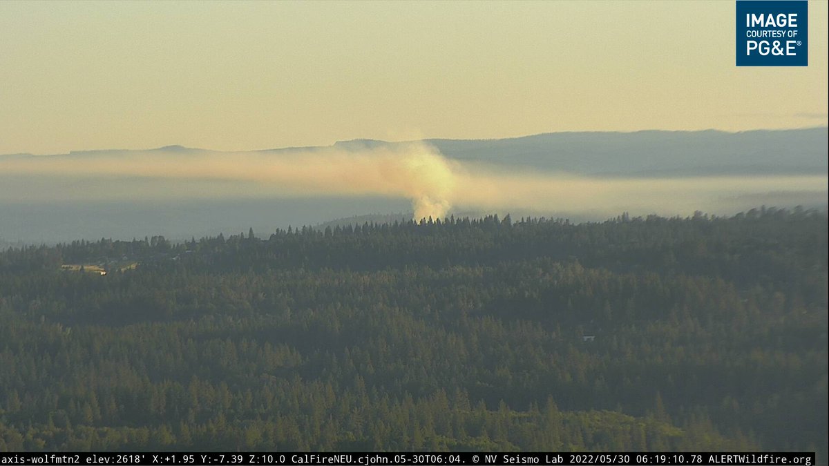 Reported vegetation fire near Rough and Ready Hwy and Mountaineer Trail in the Grass Valley area, units dispatched