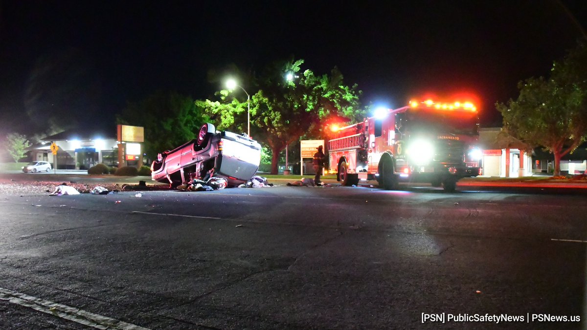 VehicleAccident Rollover RoadClosure SacPD is on scene of a rollover accident on Riverside at Lelandhaven. One person transported in unknown condition. Limited details at time of posting. Riverside shut down in both directions.