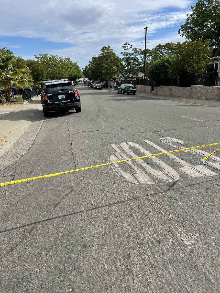 Homicide investigation in North Sac near Lampasas and Edgewater Road. Man shot and killed just after 6AM today
