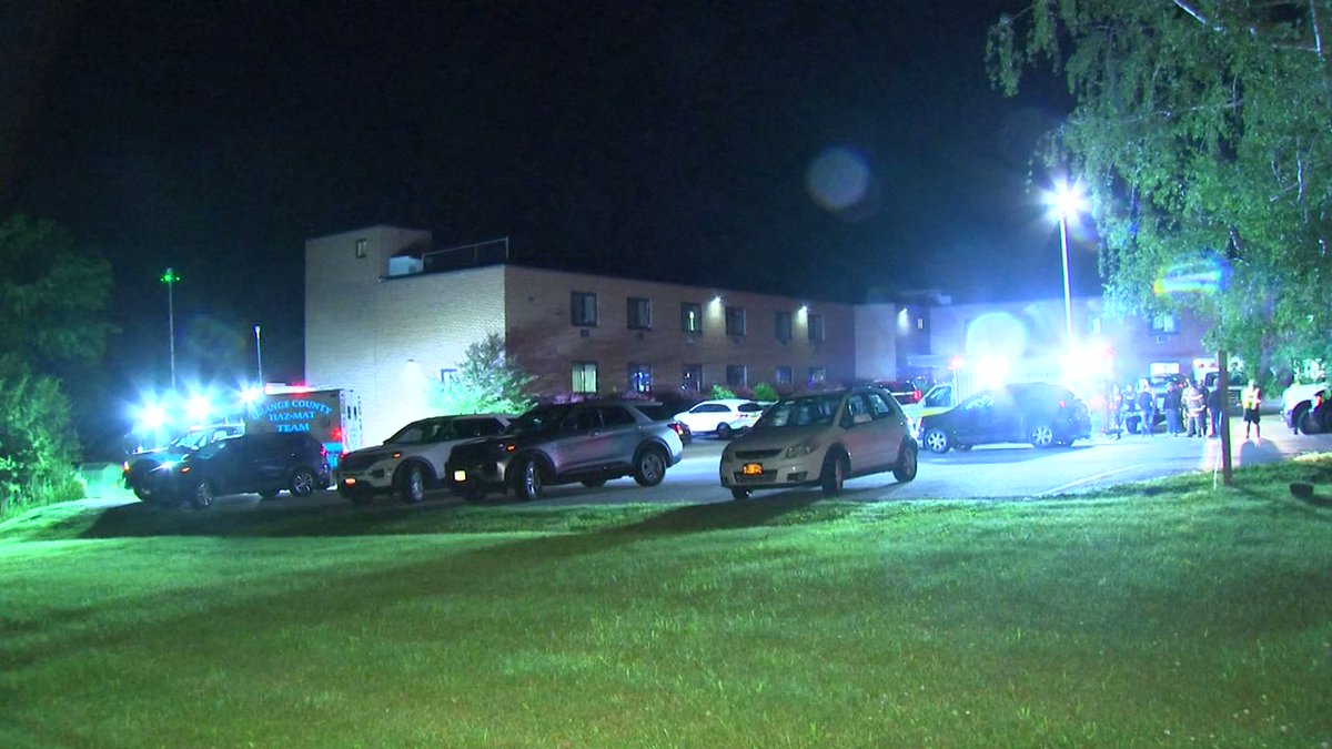 A major emergency response to an Orange County nursing home after a reported noxious odor sickens some residents late last night.  No word yet on how the incident started.  Local and NY State Fire personnel were on scene for several hours overnight