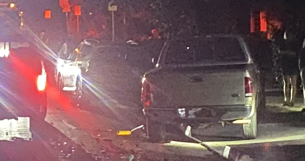 Multiple vehicles were damaged at 1113  E. Cota St. in Santa Barbara Monday night about 10:15 p.m.   The responsible driver reportedly ran from the scene.  No injuries reported.   Santa Barbara Police and fire were on it.  Traffic was rerouted for the debris clean up