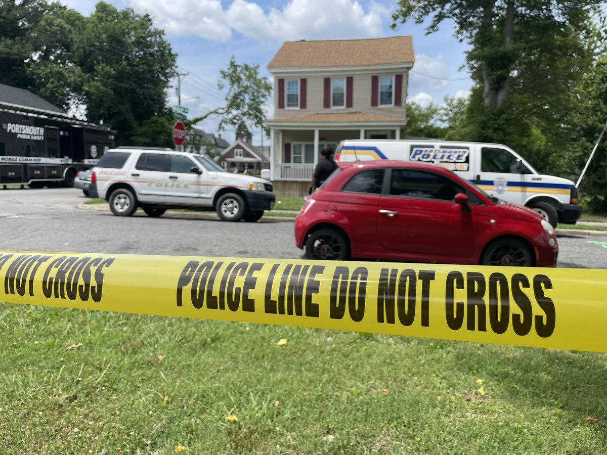 @PortsmouthPD are investigating a deadly shooting. Three people are dead and one person is injured. This home appears to be the focal point of the investigation