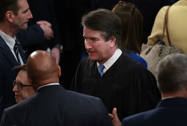 A man with a weapon detained near Supreme Court Judge Brett Kavanaugh's home in Maryland, according to Washington Post. The man, from California, allegedly told police he wanted to kill him